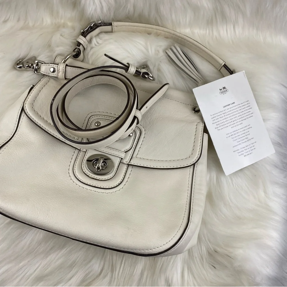 COACH LEGACY WILLIS 70TH ANIVERSARIO LIMITED EDITION TOP HANDLE BAG - Picture 12 of 15